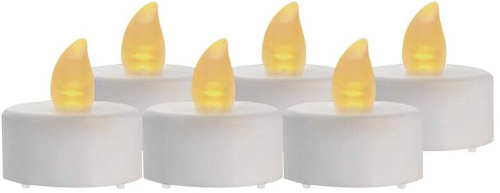 Emos LED dekorace – čajová svíčka bílá, CR2032, vnitřní, vintage, 6 ks_1536307600