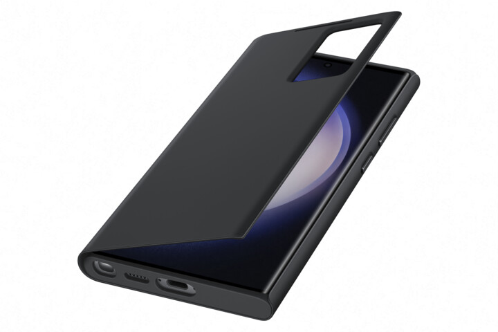 Samsung flipové pouzdro Smart View pro Galaxy S23 Ultra, černá_2037406530