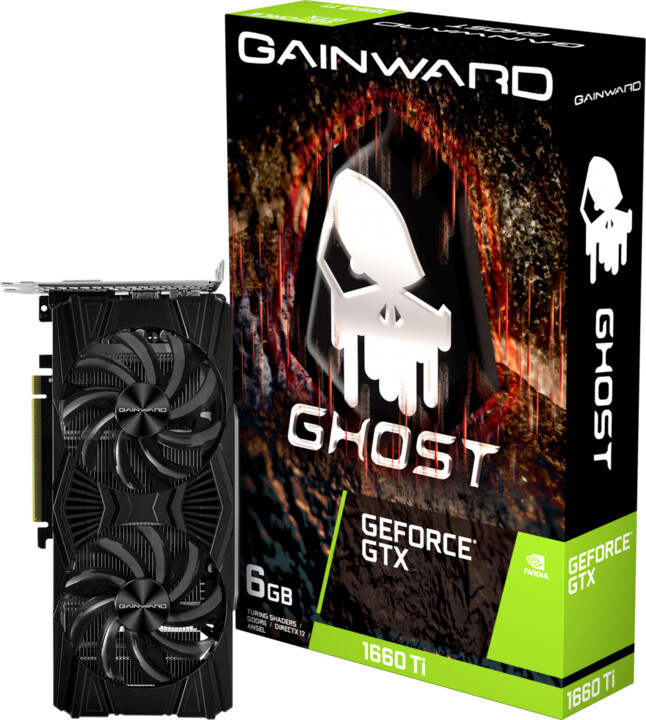 Gainward GeForce GTX 1660Ti Ghost, 6GB GDDR6_1430260985