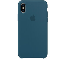 Apple silikonový kryt na iPhone X, vesmírně modrá_159666066