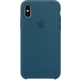 Apple silikonový kryt na iPhone X, vesmírně modrá