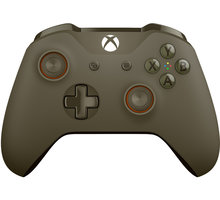 Xbox ONE S Bezdrátový ovladač, vojenská zelená/oranžová (PC, Xbox ONE)_398508556