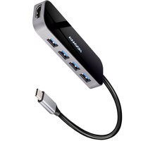 AXAGON multifunkční HUB 5v1 USB 3.2 Gen 1, 4x USB-A, HDMI, PD 100W, kabel USB-C 20cm_8533207