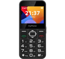 myPhone HALO 3, Black + stojánek Poukaz 200 Kč na nákup na Mall.cz