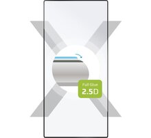 FIXED ochranné sklo Full-Cover pro Samsung Galaxy S24 Ultra, lepení přes celý displej, černá FIXGFA-1258-BK