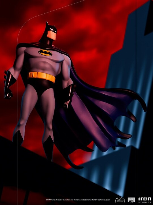 Figurka Iron Studios Batman The Animated Series - Batman Art Scale 1/10_1363777512