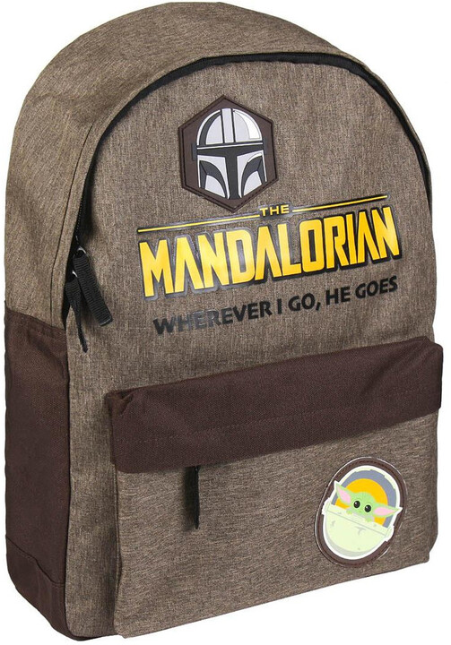 Batoh Star Wars: The Mandalorian - Wherever I Go, He Goes_964078707