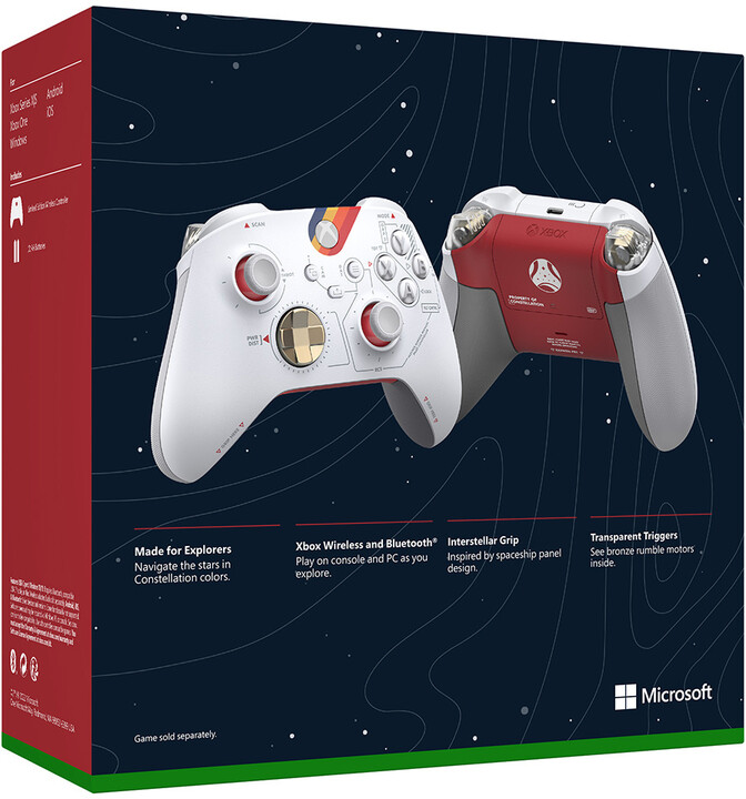 Xbox Series Bezdrátový ovladač, Starfield Limited Edition_756230368