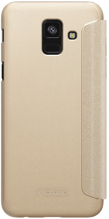 Nillkin Sparkle folio pouzdro pro Samsung A600 Galaxy A6, zlatý_1458433297