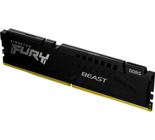 Kingston Fury Beast Black 16GB DDR5 5200 CL40 Poukaz 200 Kč na nákup na Mall.cz + O2 TV HBO a Sport Pack na dva měsíce