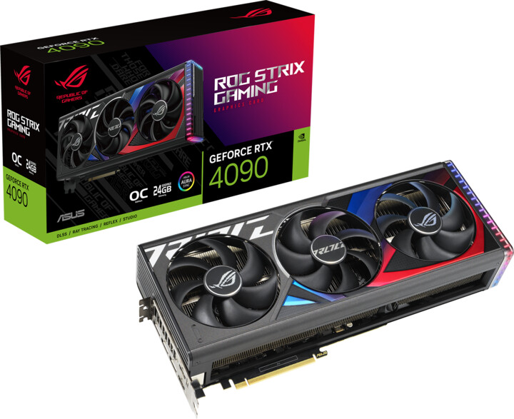 ASUS ROG Strix GeForce RTX 4090, 24GB GDDR6X_900228541
