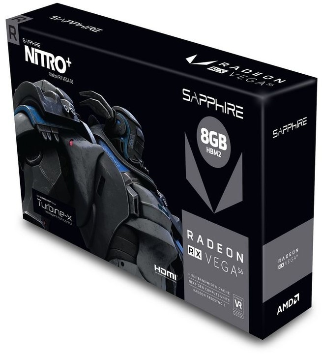 Sapphire Radeon NITRO+ RX VEGA 56 8G, 8GB HBM2_1277726305