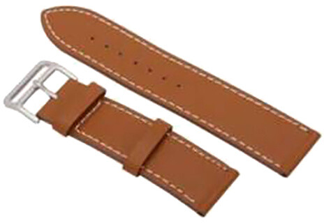 ESES kožený řemínek pro Samsung watch 42mm/ gear sport/ watch active/ garmin vivoactive 3, hnědá_1835524325
