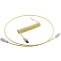 CableMod Pro Coiled Cable, USB-C/USB-A, 1,5m, Lemon Ice_597312110