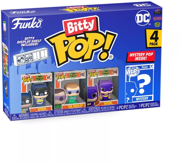 Figurka Funko Bitty POP! DC - Batman Adam West 4-pack_1198405506