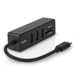 Nedis USB hub, 5 portový, USB-C, 3x USB 3.2 Gen 1, SD &amp; MicroSD_555615402