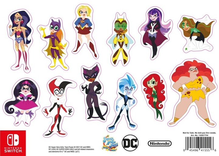 Set pohlednic DC Super Hero Girls: Teen Power v hodnotě 199 Kč_1038604120