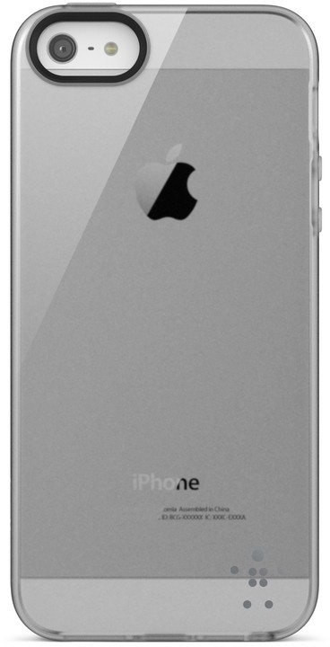 Belkin Pouzdro TPU průhledné iPhone 5, čirá_1748419780
