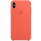 Apple silikonový kryt na iPhone XS Max, nektarinková