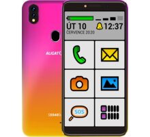 Aligator S5540 Senior, 2GB/32GB, Pink Antivir Bitdefender Mobile Security for Android, 1 zařízení, 12 měsíců v hodnotě 299 Kč + O2 TV HBO a Sport Pack na dva měsíce