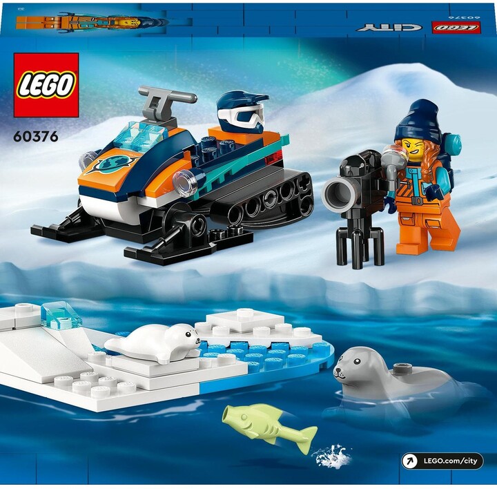 LEGO® City 60376 Arktický sněžný skútr_757809357