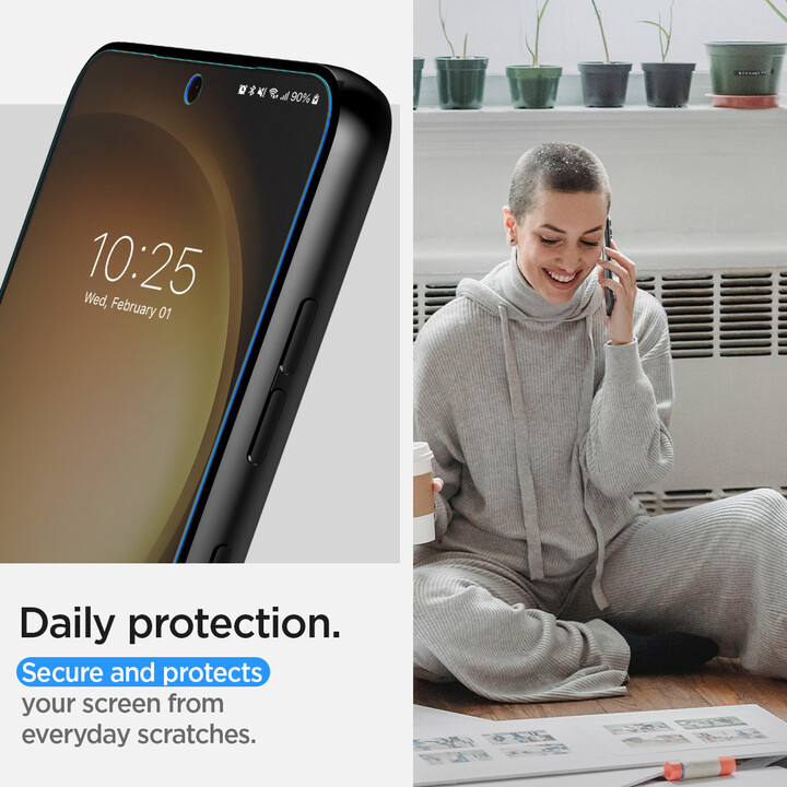 Spigen ochranná fólie Neo Flex Solid pro Samsung Galaxy S23, 2ks_797120398