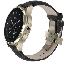 Vector SmartWatch Luna-Polished Champagne Gold/Black Padded Croco_1218148136