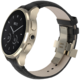 Vector SmartWatch Luna-Polished Champagne Gold/Black Padded Croco