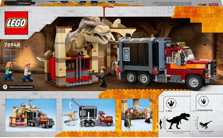 LEGO® Jurassic World™ 76948 Útěk T-rexe a atrociraptora_1362261712