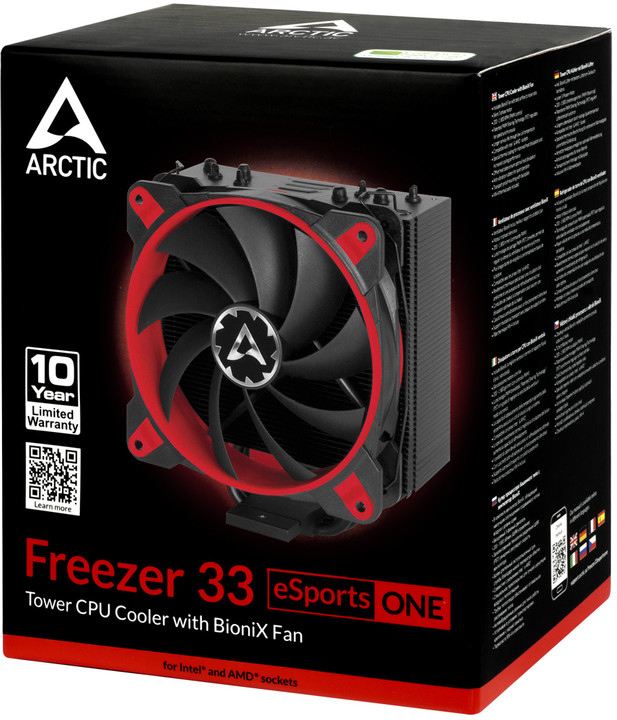 Arctic Freezer 33 eSports ONE, červená_1564002219