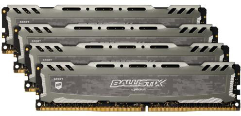 Crucial Ballistix Sport LT Grey 64GB (4x16GB) DDR4 3200_1603875353