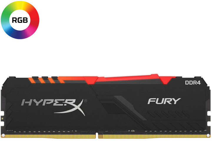 HyperX Fury RGB 64GB (4x16GB) DDR4 3600 CL17_2081435992