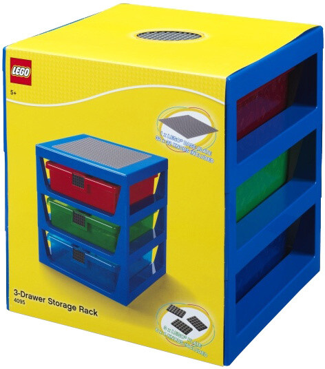 Organizér LEGO, 3 zásuvky, modrá_601607754