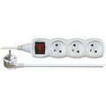 Emos prodlužovací kabel s vypínačem – 3 zásuvky, 1,5m, bílá_1857970529