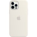 Apple silikonový kryt s MagSafe pro iPhone 12/12 Pro, bílá