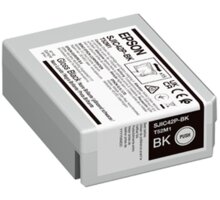Epson ColorWorks SJIC42P: Ink cartridge, černá, pro CW C4000e C13T52M140