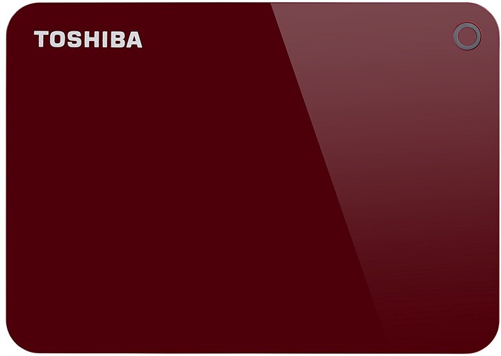 Toshiba Canvio Advance - 2TB, červená_85333848