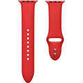 MAX silikonový řemínek pro Apple Watch 4/5, 40mm, červená_1643376601