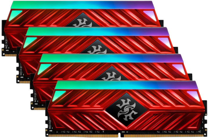 ADATA XPG SPECTRIX D41 32GB (4x8GB) DDR4 3200, červená_56656206