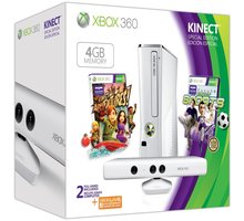 XBOX 360 Kinect Bundle 4GB + Kinect Adventurers - bílý_238318076