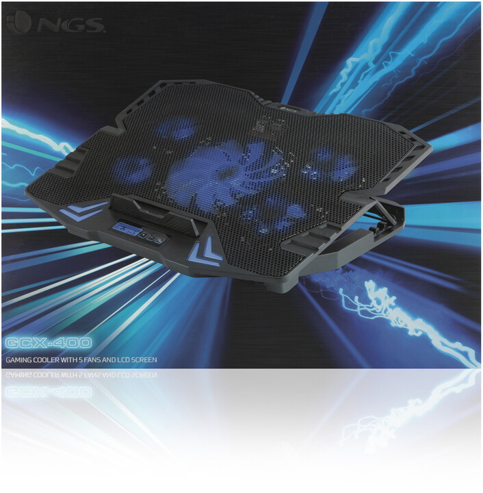 NGS chladící podstavec pro notebook GCX-400, herní_1947612949