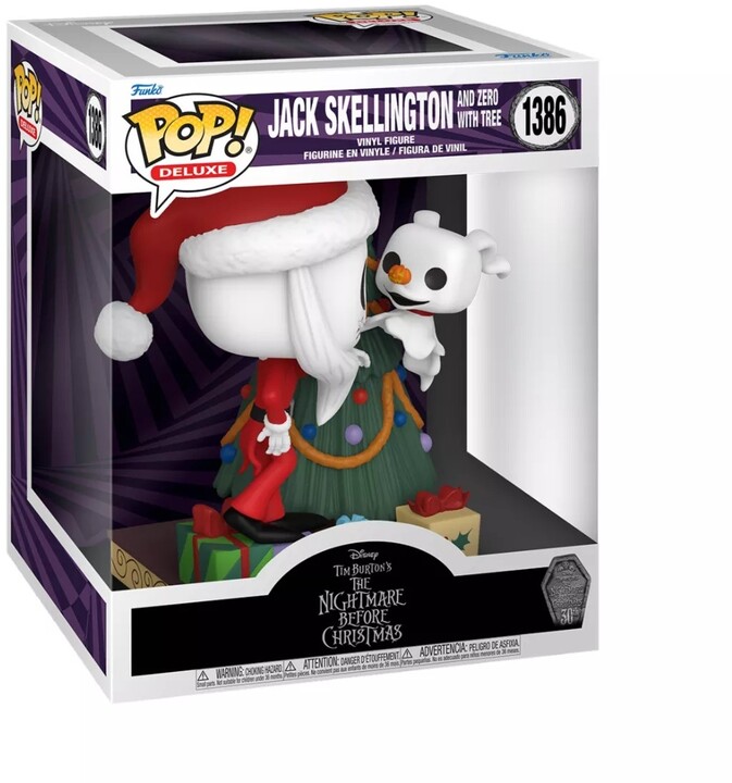 Figurka Funko POP! The Nightmare Before Christmas - Jack and Zero with Tree (Deluxe 1386)_1298859583