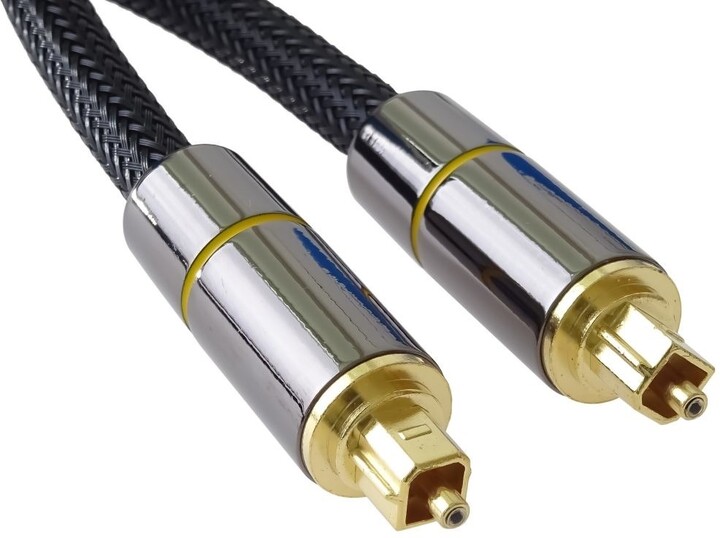 PremiumCord optický audio kabel Toslink, 2m_112327675