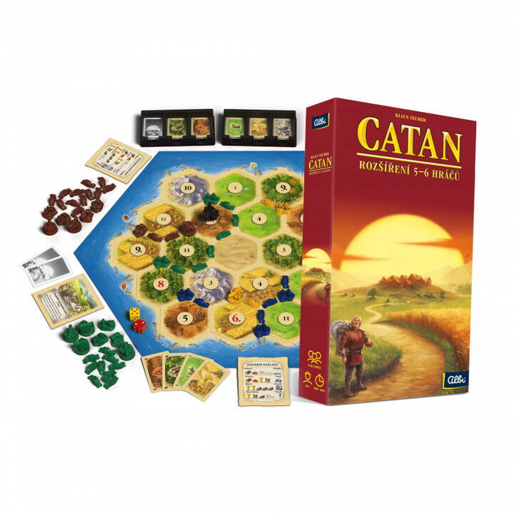 Desková hra Albi Catan: Osadníci z Katanu - Big Box, 2.edice (CZ)_449064353