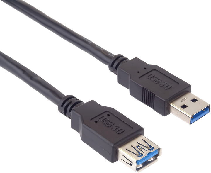 PremiumCord USB 3.0 Super-speed 5Gbps, A-A, MF, 9pin, 2m, prodlužovací_530476041