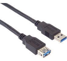 PremiumCord Prodlužovací kabel USB 3.0 Super-speed 5Gbps A-A, MF, 9pin, 5m ku3paa5bk