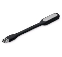 C-TECH USB lampička k notebooku, flexibilní, černá_656961688