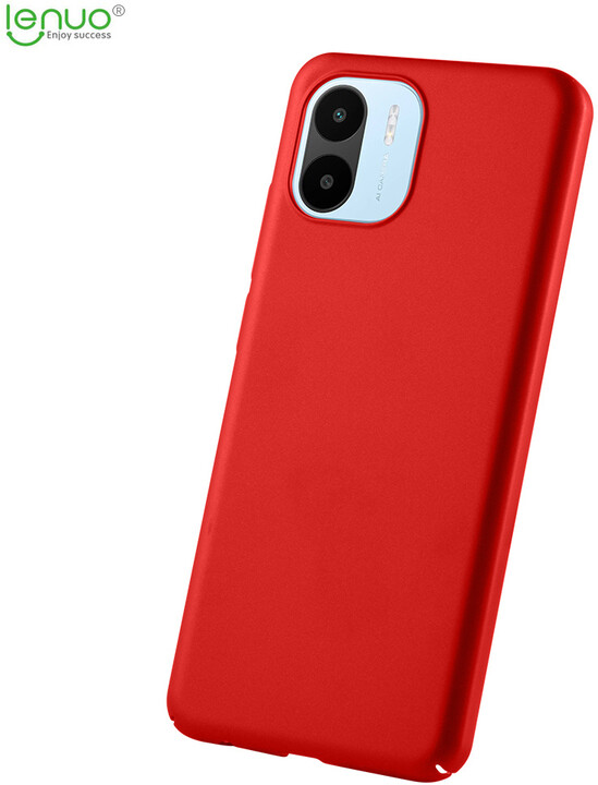 Lenuo Leshield zadní kryt pro Xiaomi Redmi A1, červená_1663558074