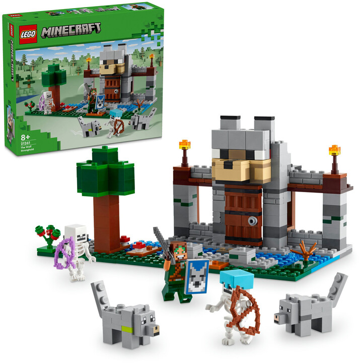 LEGO® Minecraft 21261 Vlčí pevnost_1349430957
