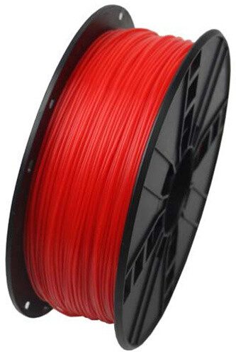 Gembird tisková struna (filament), PLA, 1,75mm, 1kg, fluorescentní červená_2110608859